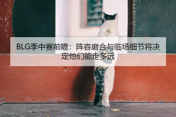 BLG季中赛前瞻：阵容磨合与临场细节将决定他们能走多远